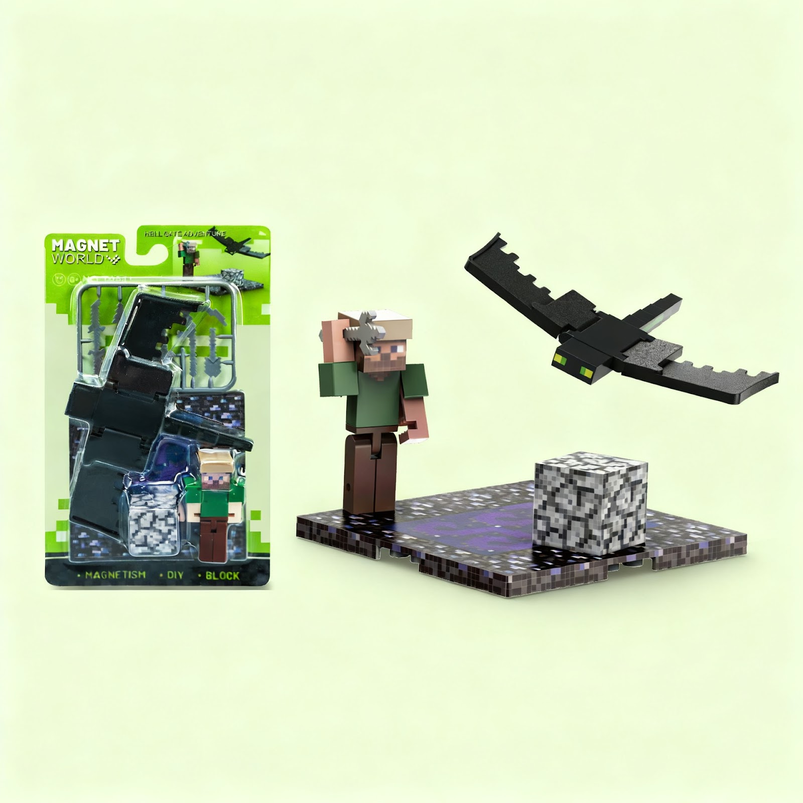 Magnetische Bausteine, Kunststoff, Kinderspielzeug