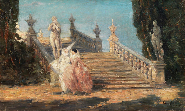 On the Way to the Masked Ball 1924