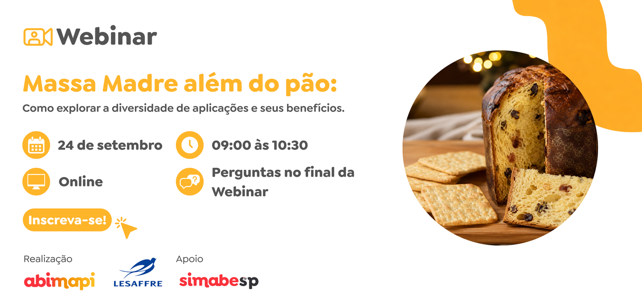 Banner Fabricação Industrial de Biscoitos - ABIMAPI