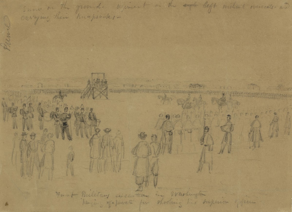 First military execution in Washington
