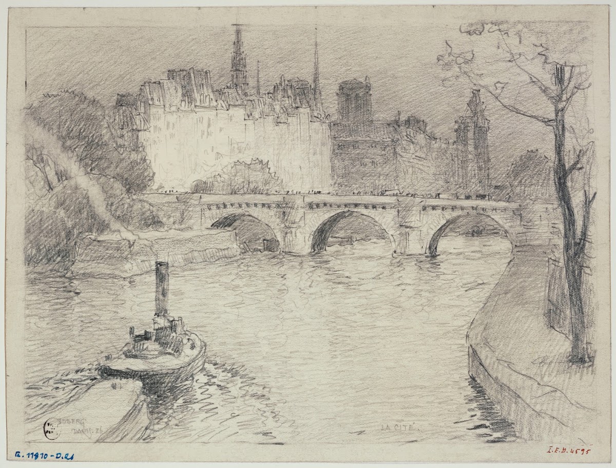 La Cité et le Pont Neuf 1926