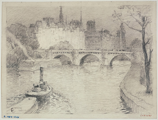 La Cité et le Pont Neuf 1926