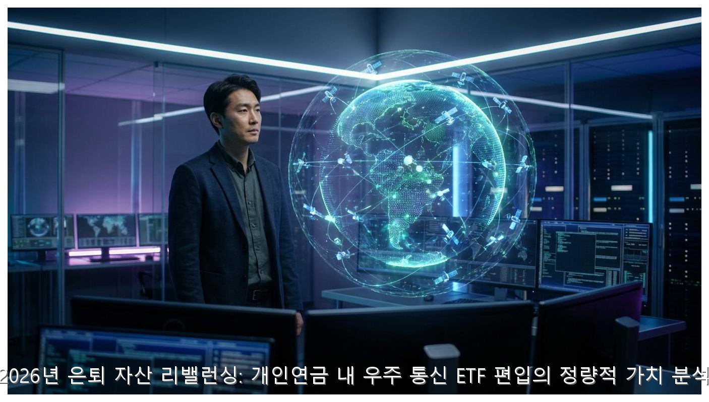 2026년 은퇴 자산 리밸런싱: 개인연금 내 우주 통신 ETF 편입의 정량적 가치 분석 핵심 안내 및 분석 인포그래픽 (2)