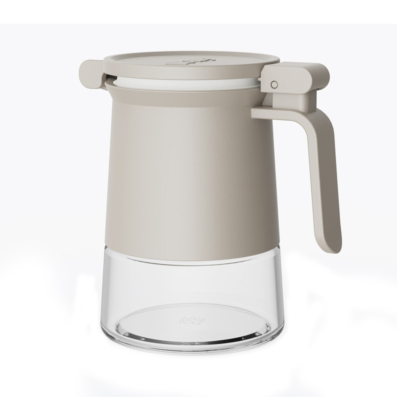 Glas-Gewürzbehälter mit Löffel und Trockenmittel-Fach, 350 ml