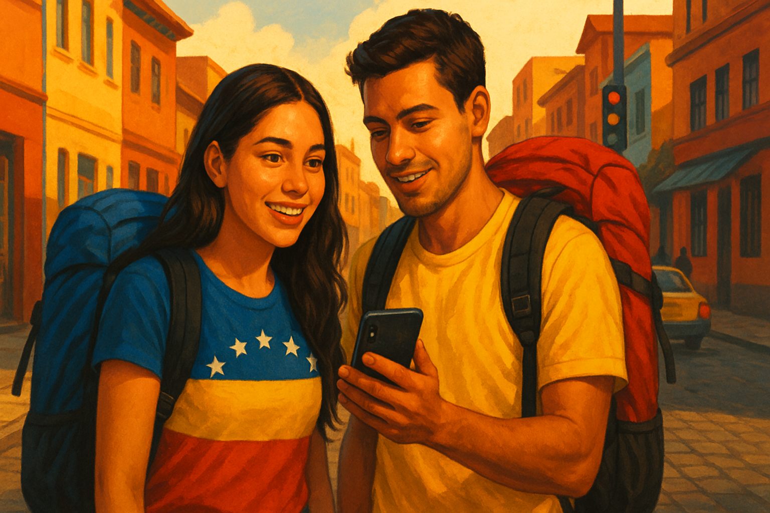 aplicaciones útiles para migrantes venezolanos en Colombia usando celular