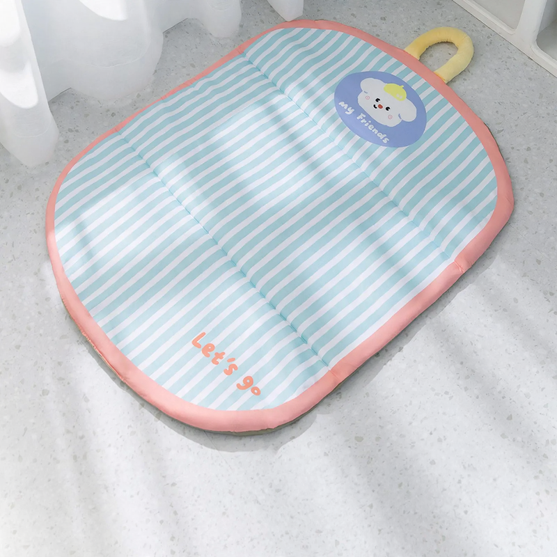 Fluffy fleece pet mat