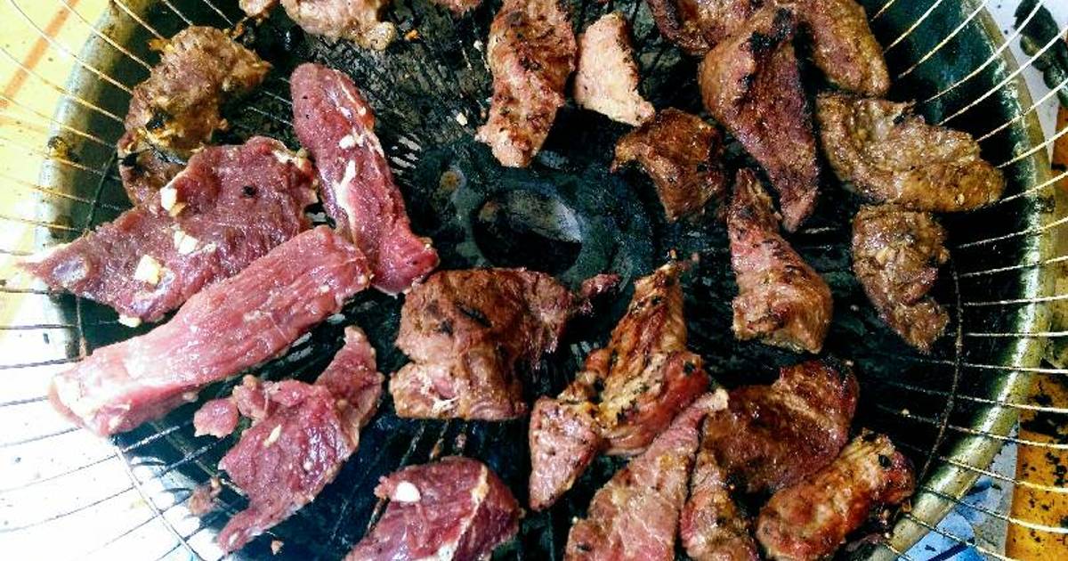 Thịt bò nướng vĩ tự chế