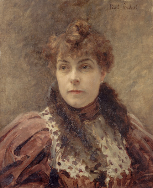 Portrait de Daniel Lesueur Jeanne Loiseau1860 1921 dite femme de lettres 1895