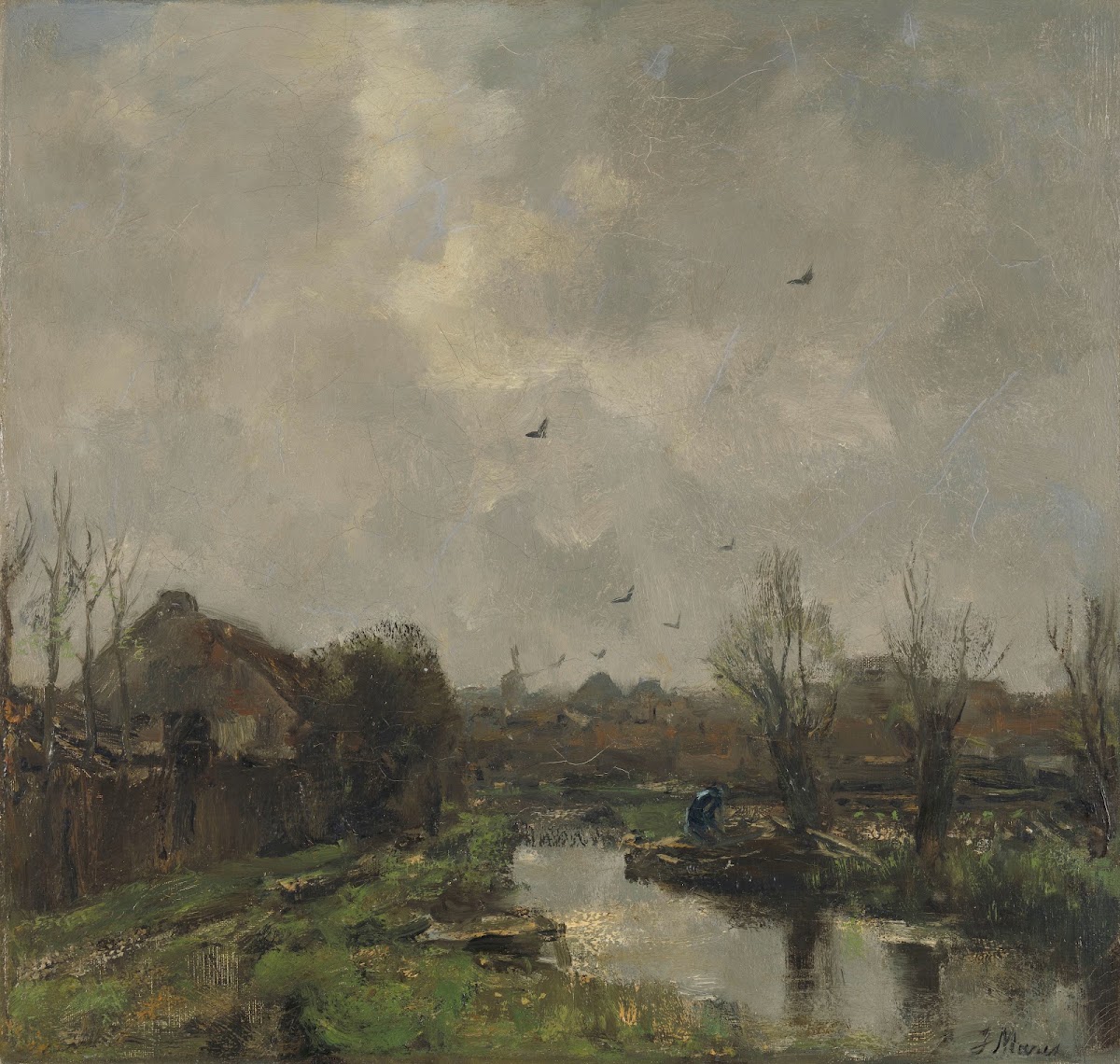 Landschap in de omgeving van Den Haag 1891