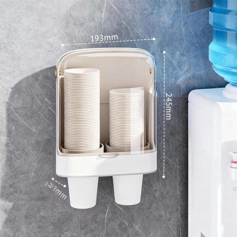 Wandhalter für Papierbecher, selbstklebend