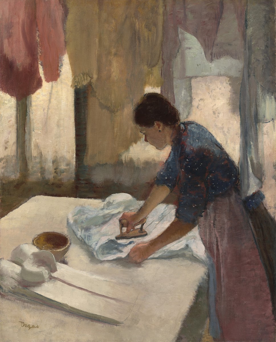 Woman Ironing c 1876 1887