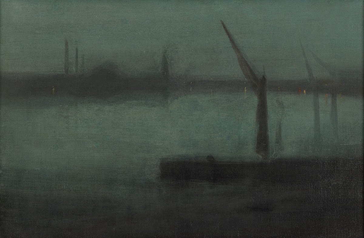 Nocturne Blue and SilverBattersea Reach 1870 1875
