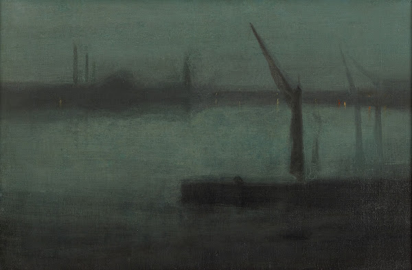 Nocturne Blue and SilverBattersea Reach 1870 1875