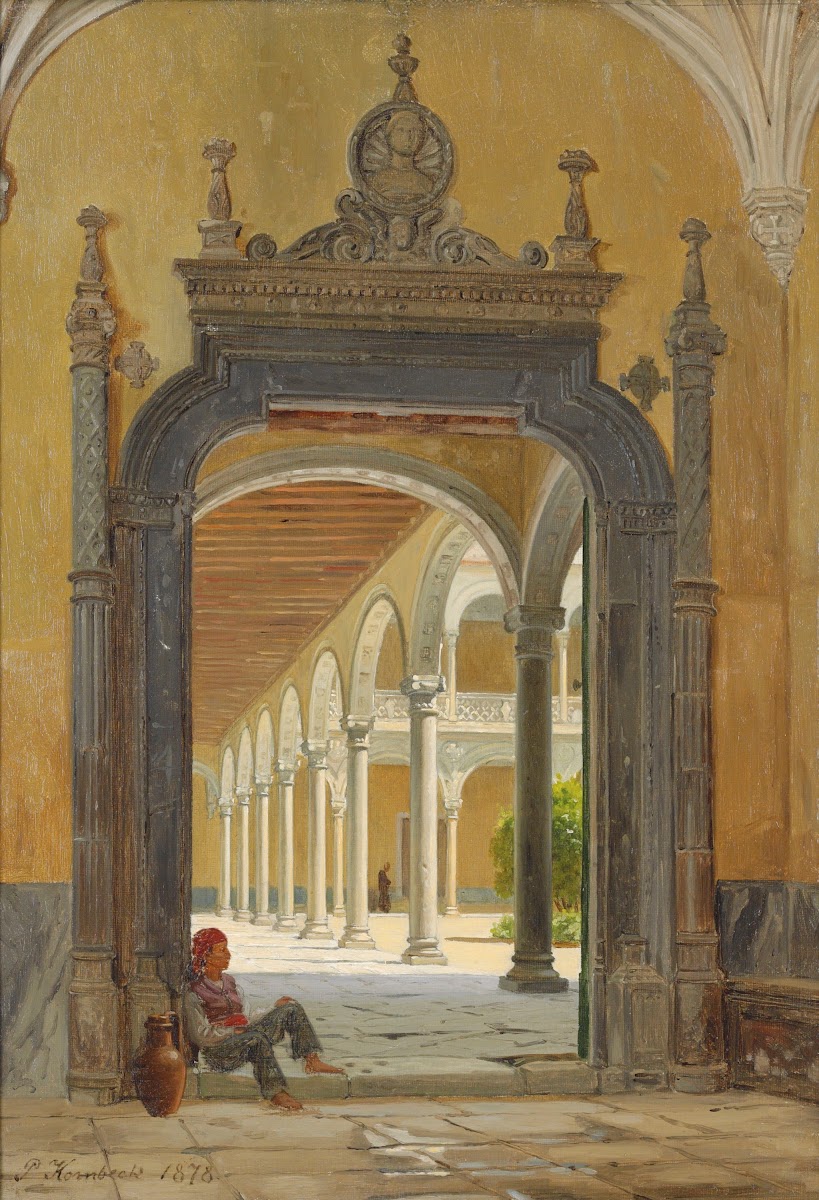 An Italian cloister 1878