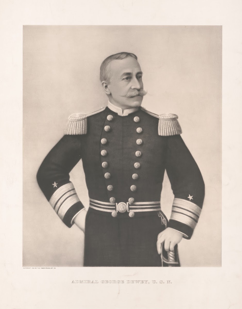 Admiral George Dewey USN 1899