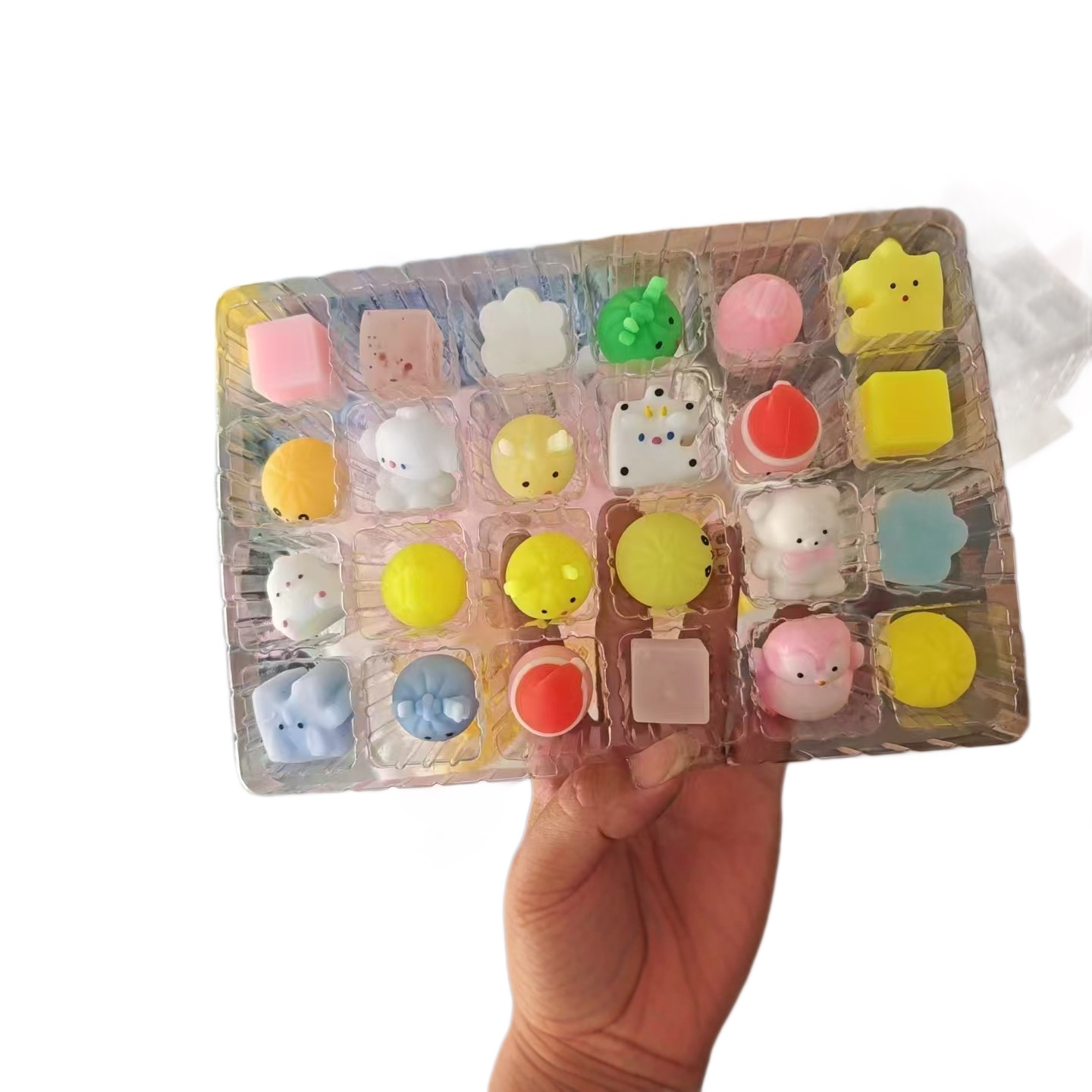 Christmas Advent Calendar with 24 Surprise Squeeze Figures