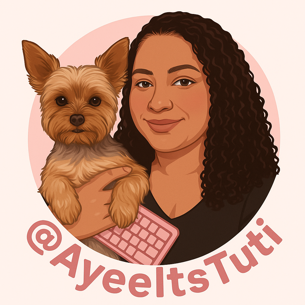 AyeeItsTuti Yorkie Logo