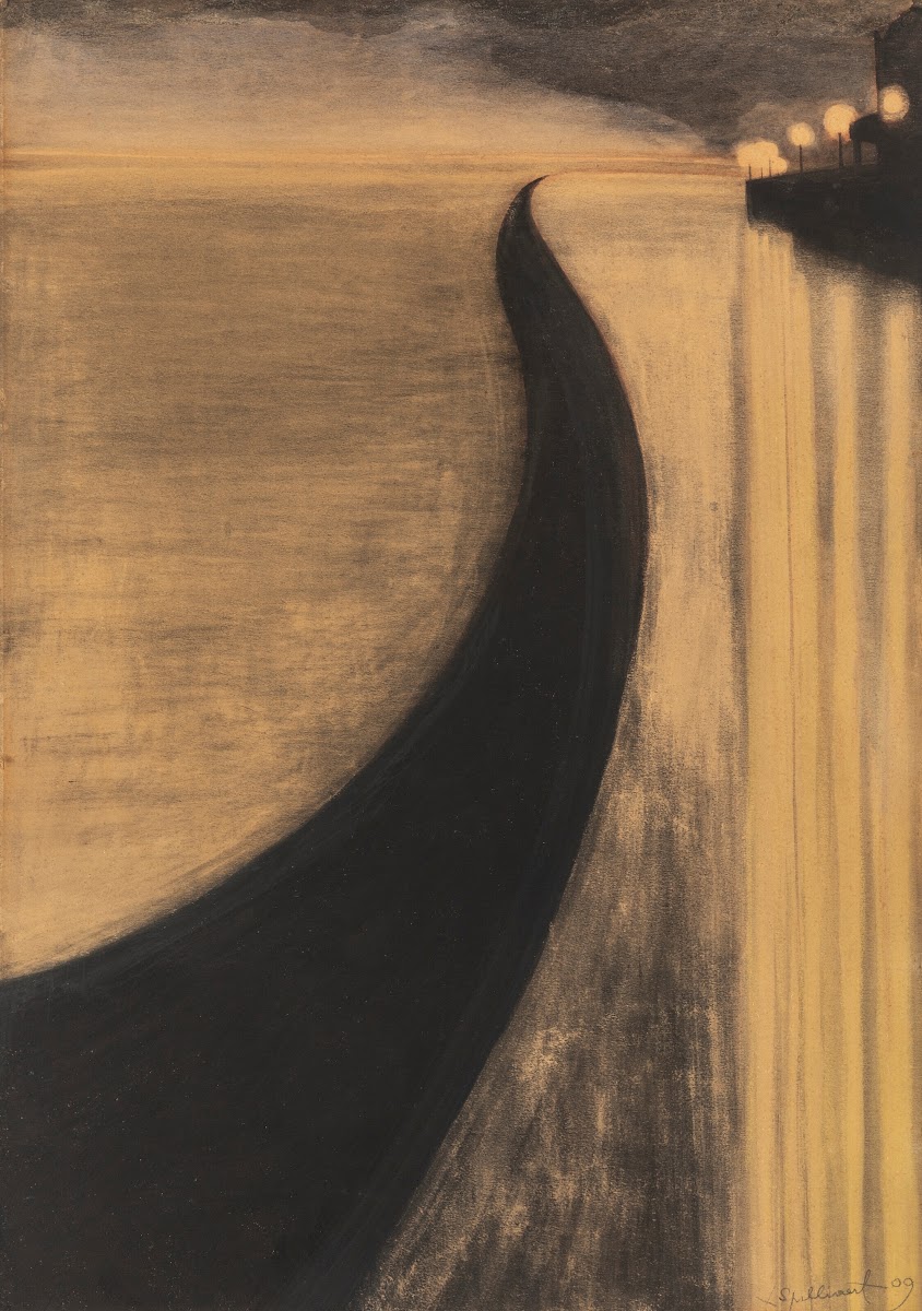 Digue et lumières dOstende 1909