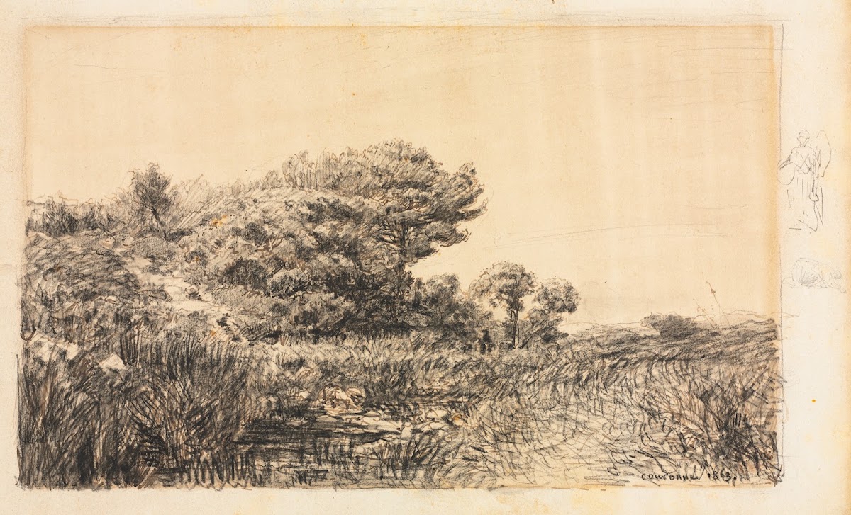 Edge of Marsh at Couronne 1863