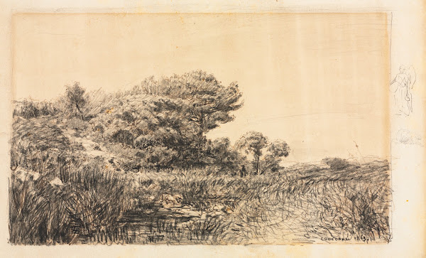 Edge of Marsh at Couronne 1863