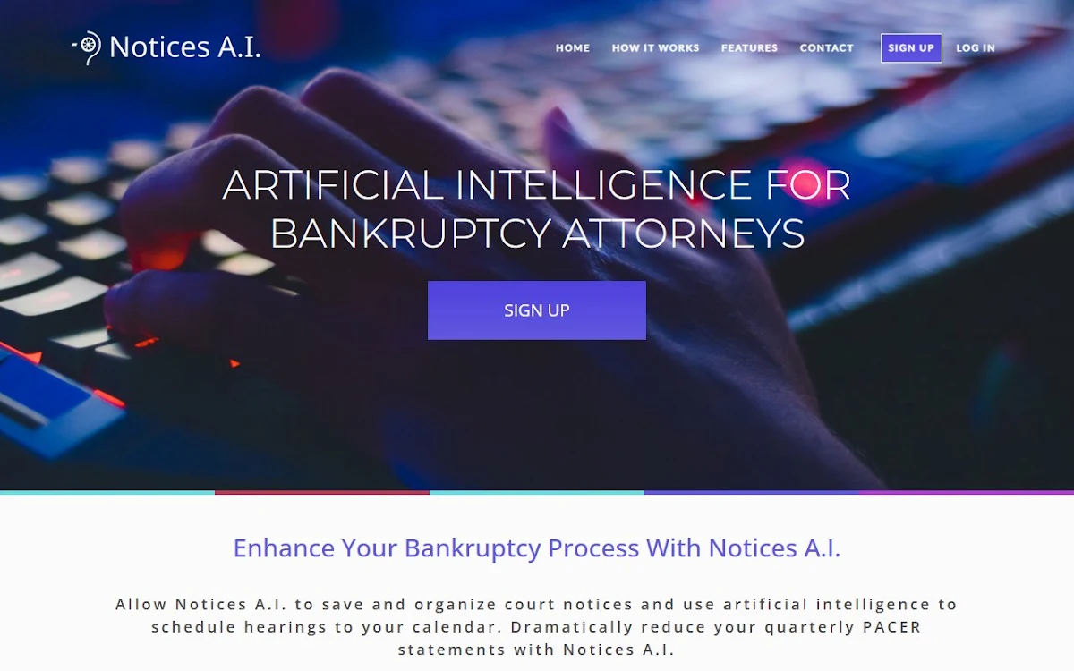 Captura de Notice AI