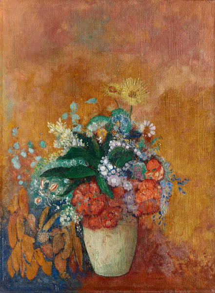 Vase of Flowers c 1905