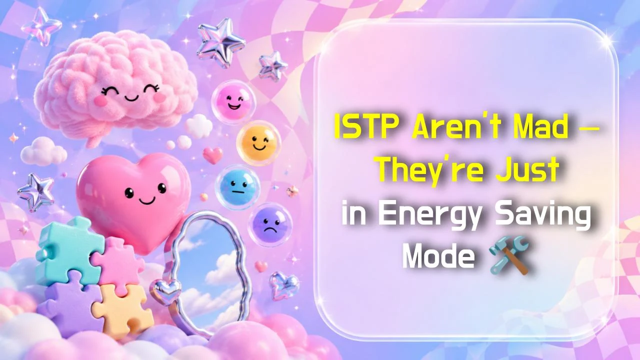 ISTP Aren’t Mad – They’re Just in Energy Saving Mode 🛠️
