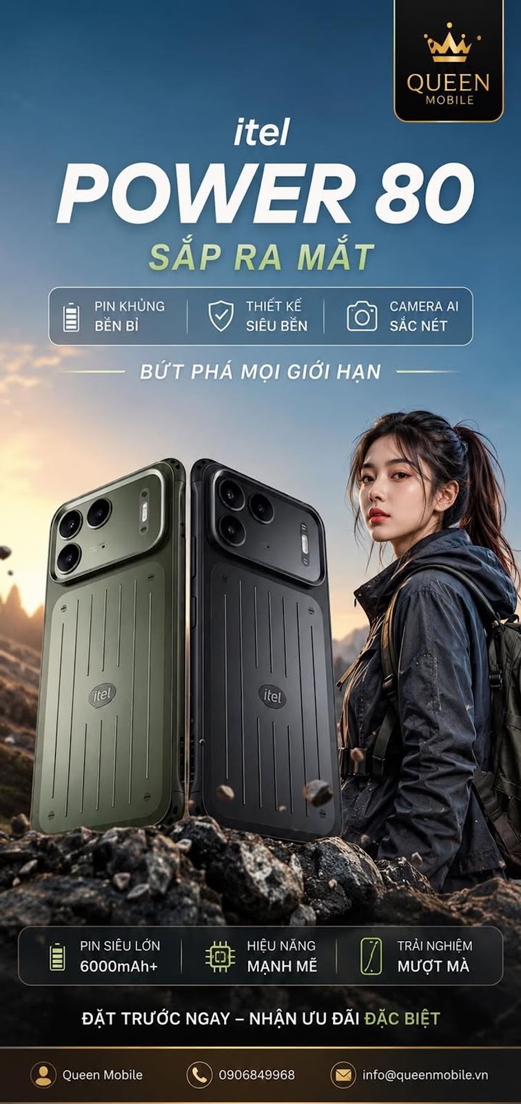 itel POWER 80 Sắp Ra Mắt, Smartphone Siêu Bền Mới Của itel Hay Là “Kẻ Phá Giá” Tiếp Theo Ở Phân Khúc Phổ Thông?