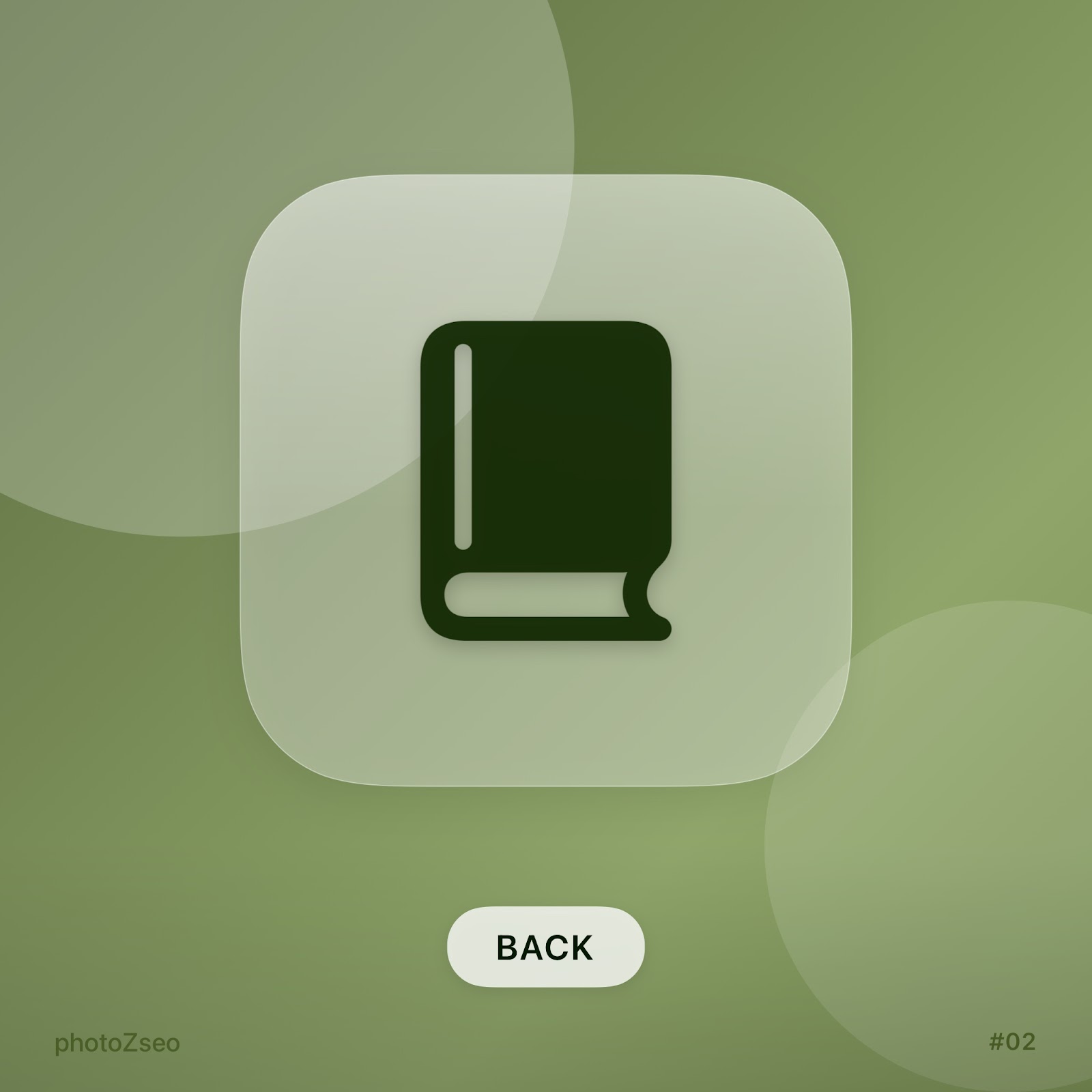 Leather Notebook A5 — Olive 2