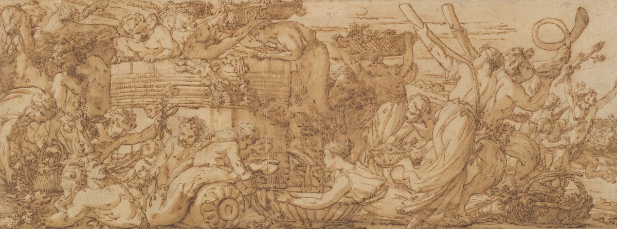 Bacchanal Arrival at the Wine Vat ca1755
