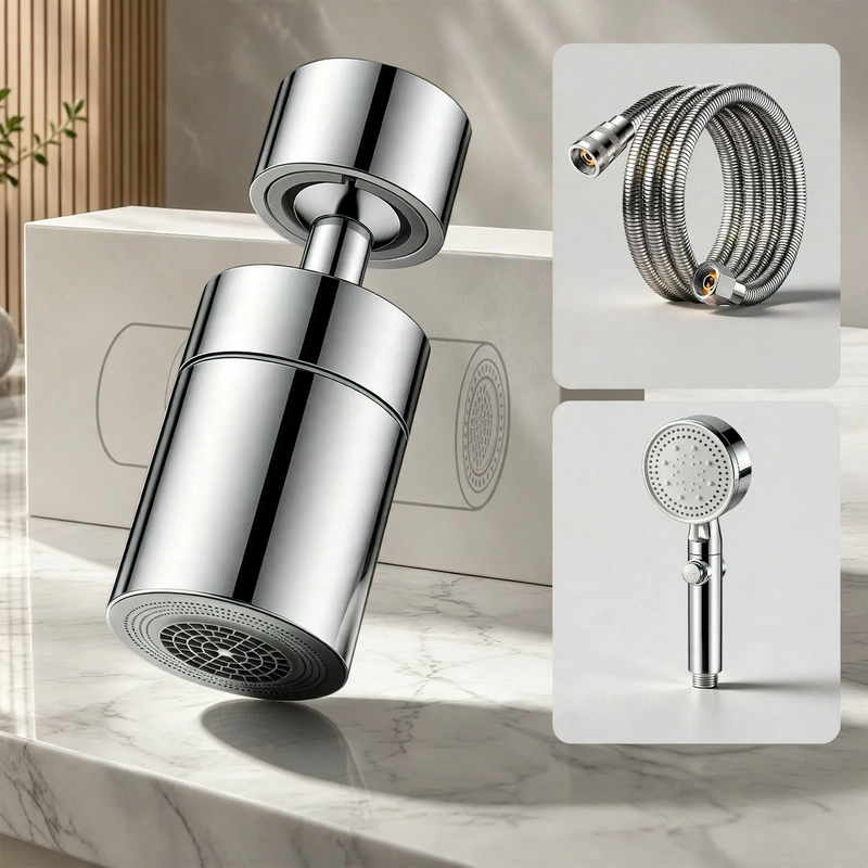 Showerhead with Pressure Boost, Model YU90
