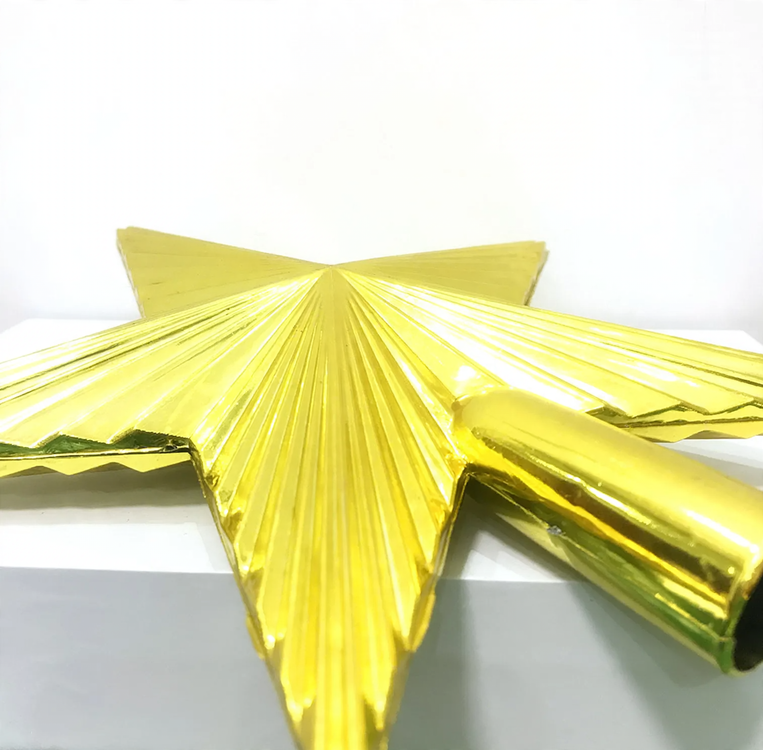 Weihnachtsbaum-Stern, Sonnen-Design, Kunststoff