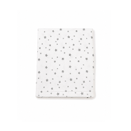 Fitted sheet for children's mattress Twins Dolce Insta 120x60 calico Star silver