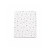 Fitted sheet for children's mattress Twins Dolce Insta 120x60 calico Star silver