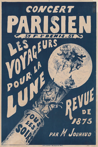 Concert Parisien Les Voyageurs Pour La Lune 1875