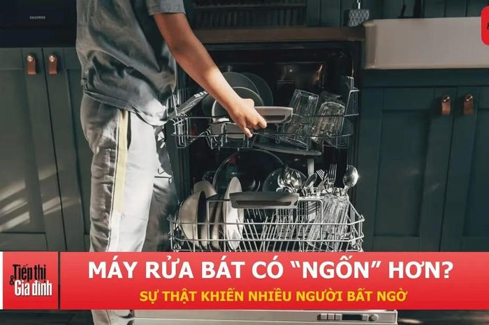 Máy rửa bát có thật sự tốn điện, nước hơn rửa tay? - Tạp chí Tiếp thị &amp; Gia đình
