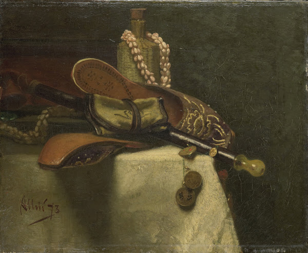 Still Life with Oriental Slippers 1873