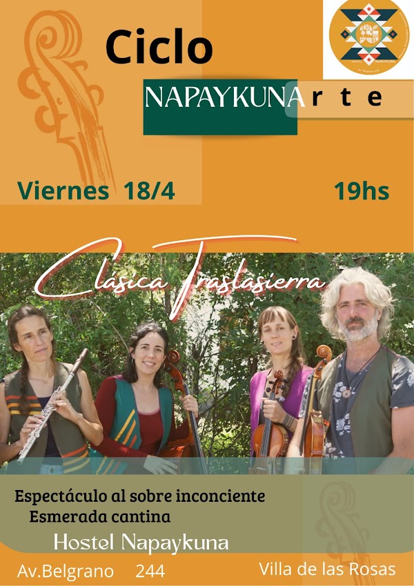 Concierto de Clásica Traslasierra en Napaykuna Hostel