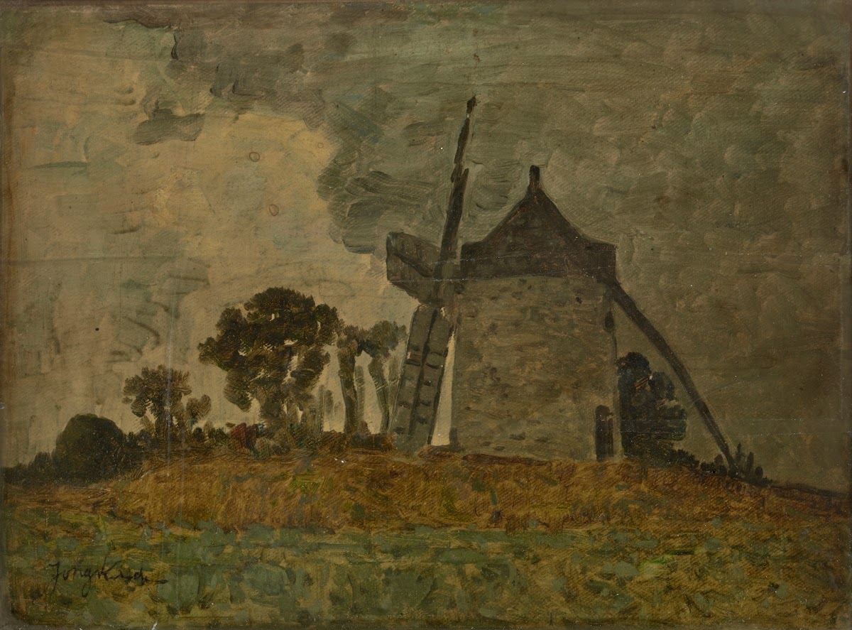 Landscape with a Windmill 19th century