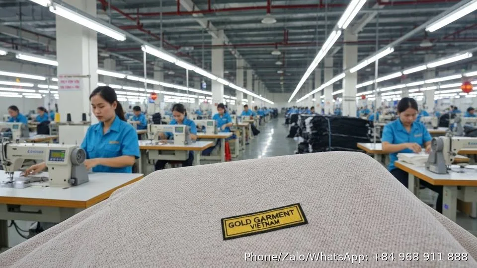 sewing services - Gold Garment Vietnam