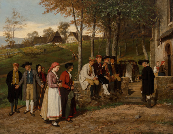 Going to church 1871