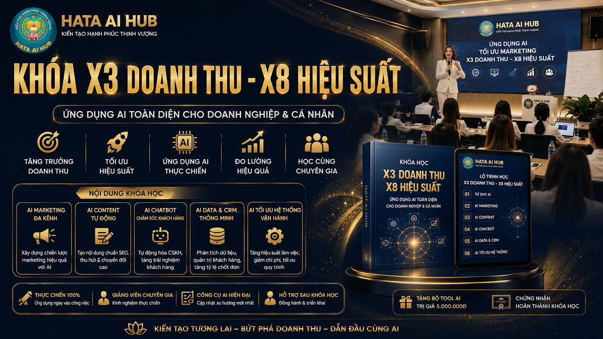 X8 hiệu suất, X3 doanh thu