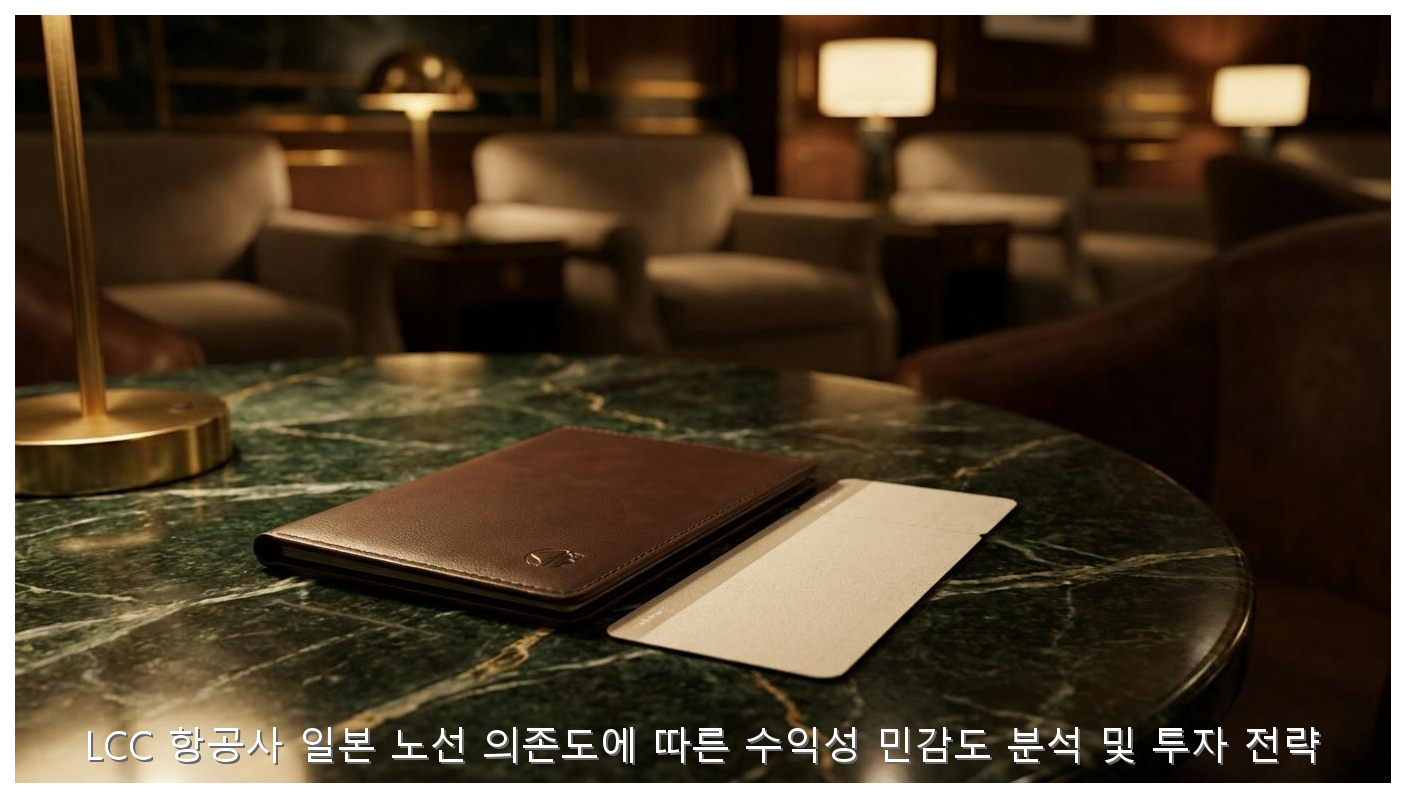 LCC 항공사 일본 노선 의존도에 따른 수익성 민감도 분석 및 투자 전략 핵심 안내 및 분석 인포그래픽 (2)