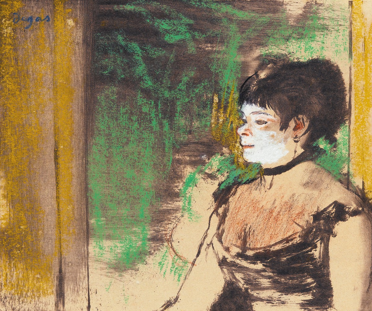 Chanteuse De Café Concert circa 1875 76