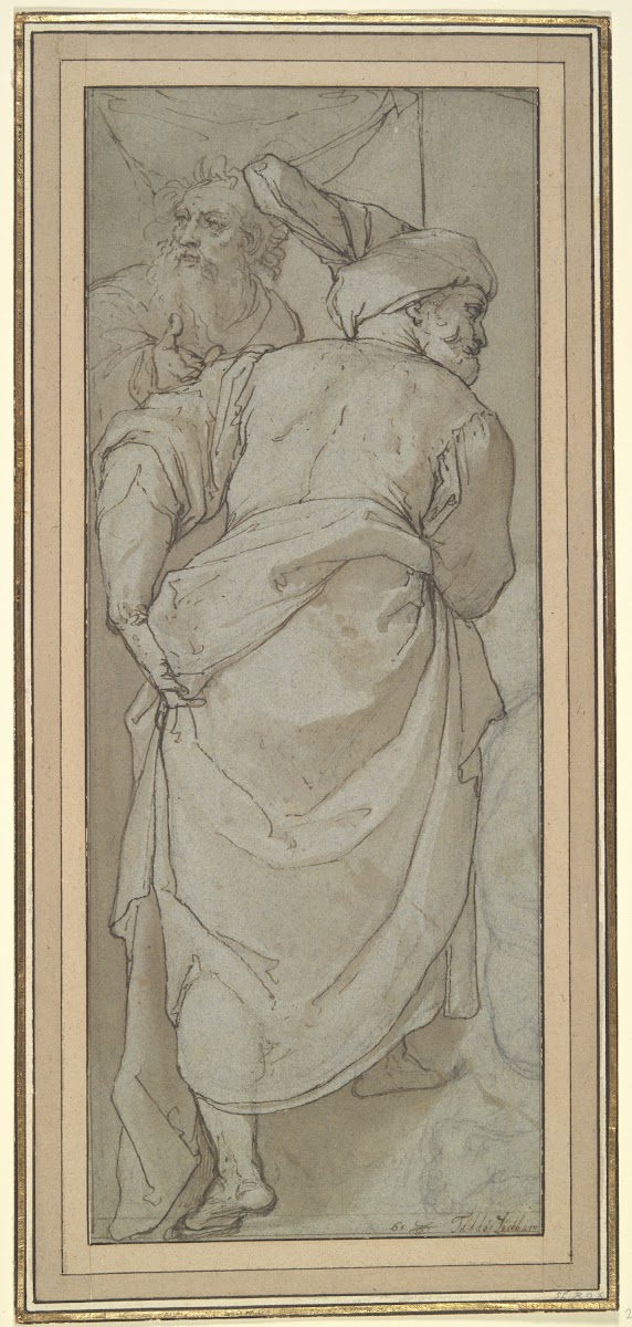Figure Study for the Conversion of St Mary Magdalene in S Francesco della VignaV