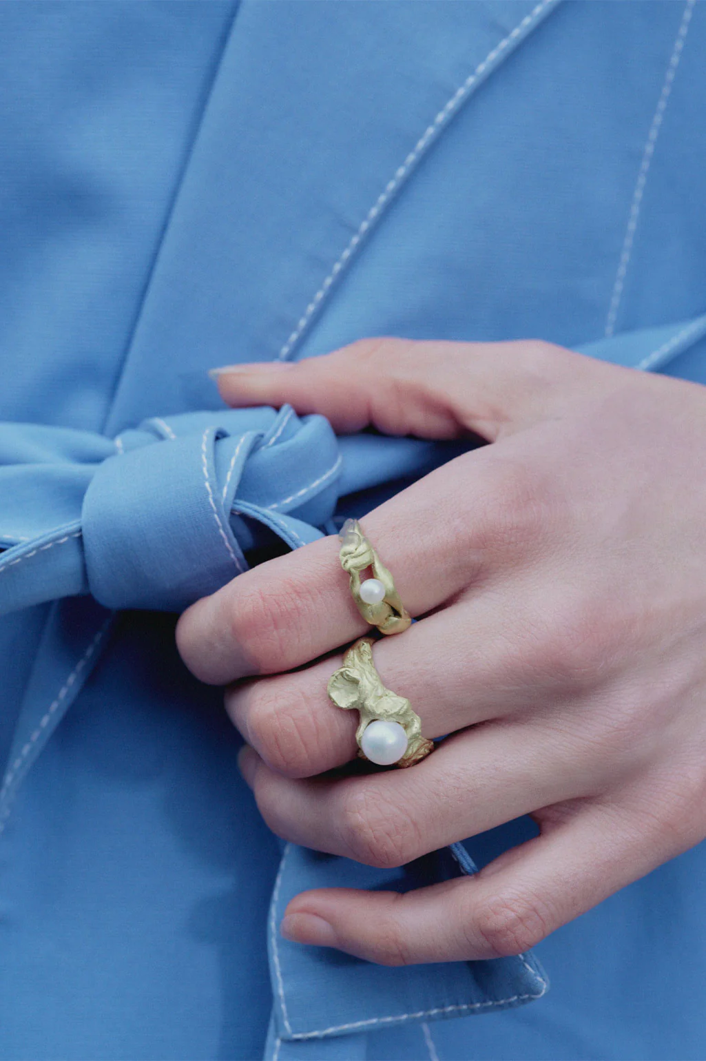 Кольцо Treacle с жемчугом