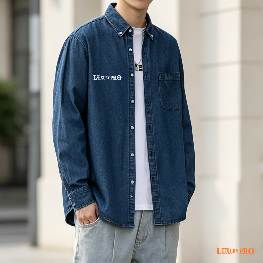 2D Washed Denim Shirt