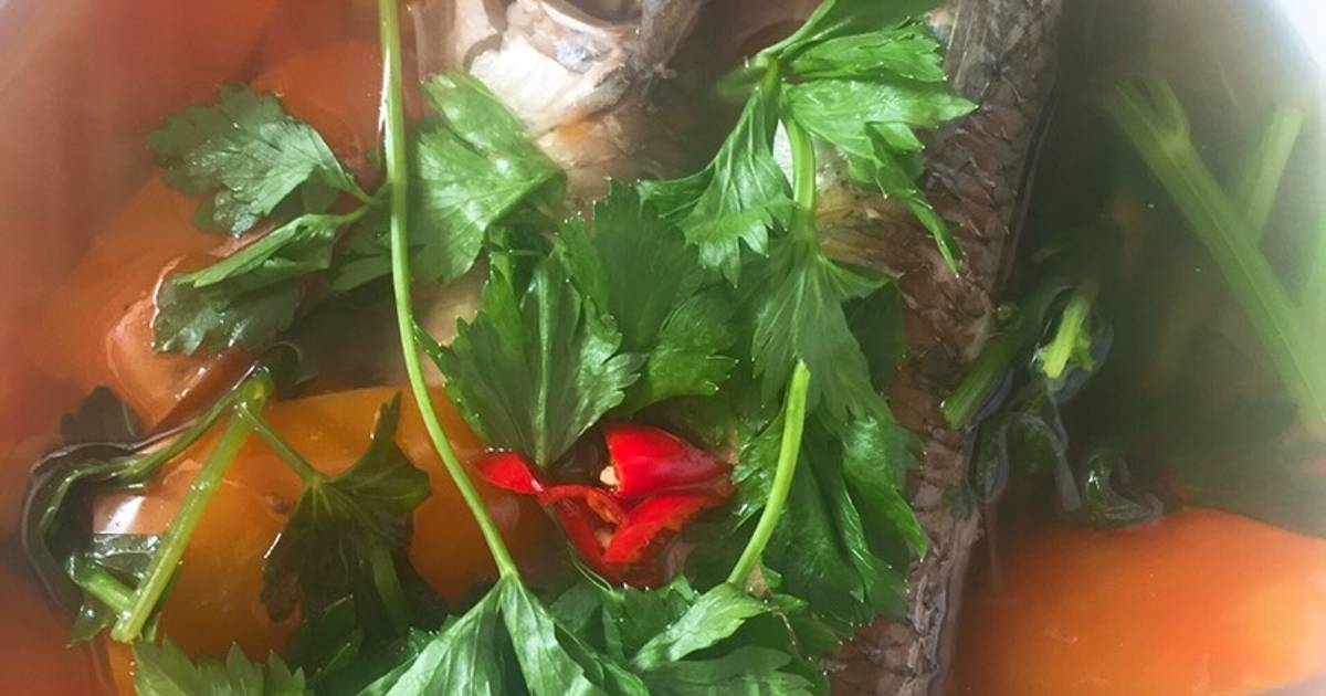 Cá đối nấu ngót