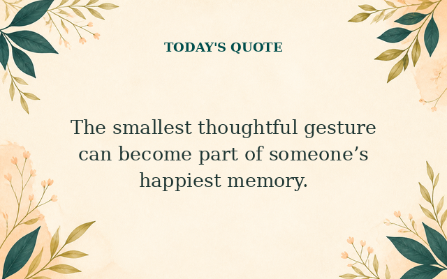 The Good Daily quote for 2026-08-26