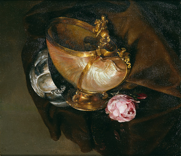 Still Life with a Nautilus Goblet
